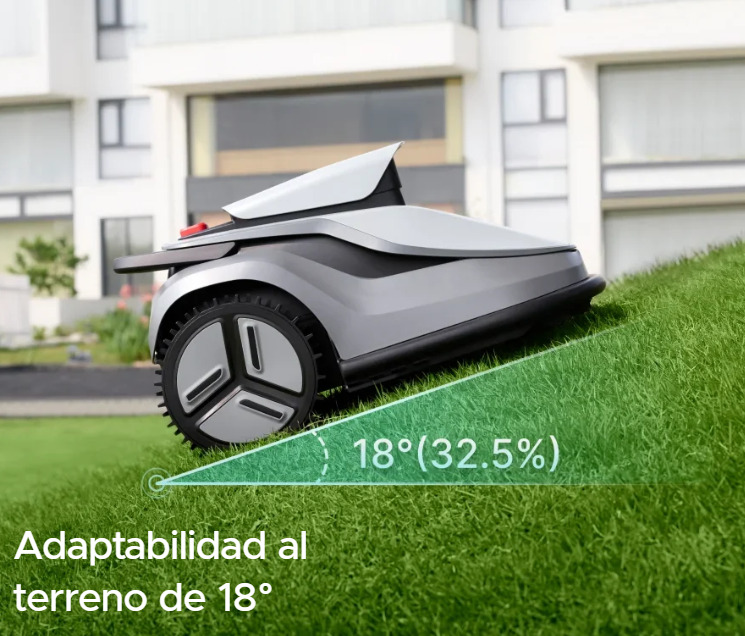 Robot en pendiente